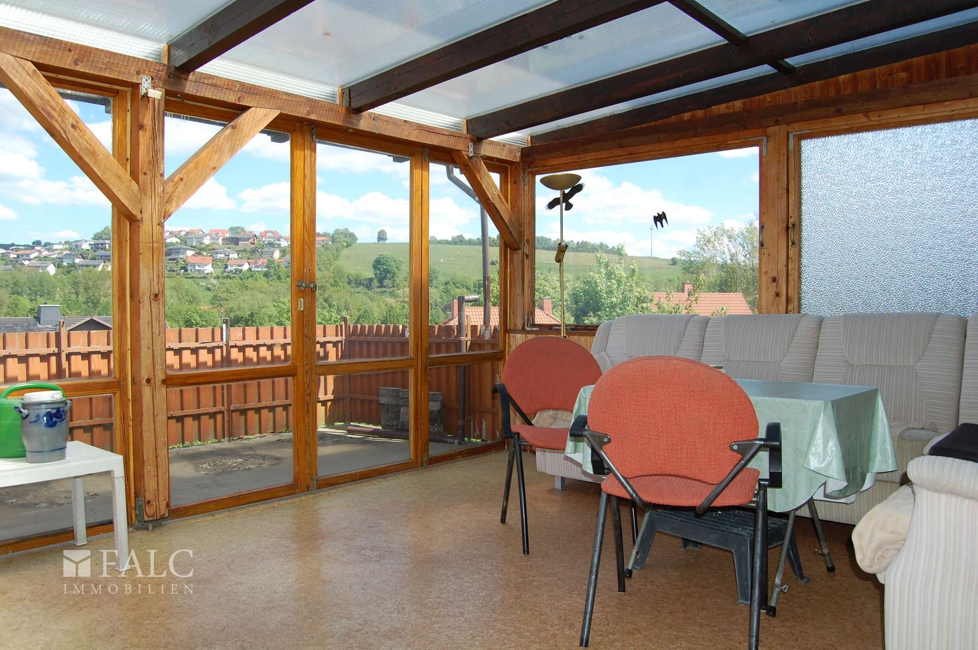 Wintergarten mit Ausblick